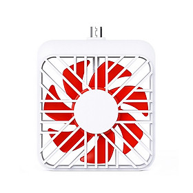 USB Fan with 180° Rotating Plug & Play Mini Portable Phones Fan for USB-C Smartphone