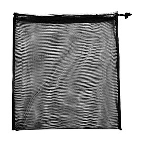 Mesh Sports Equipment Bag Drawstring Storage Sack for Tennis Squash Balls Shoes