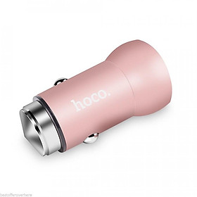 Củ sạc ô tô Hoco Z4 Hồng