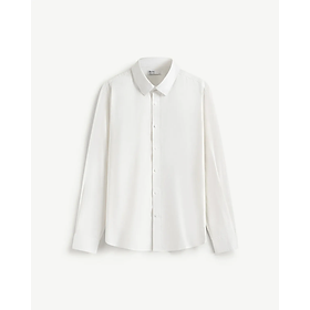 Áo sơ mi tay dài nam vải Linen. Regular - RT 10F24SHL048 | ROUTINE CÀ MAU