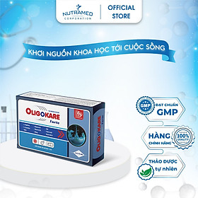Viên uống Oligokare Forte hỗ trợ hiệu quả vấn đề hiếm muộn, vô sinh ở nam giới (Hộp 30 viên)