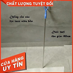 chống cần lục chống cần lục inox dài 1m5 và dài 80cm