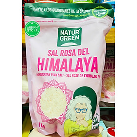 Muối Hồng Himalaya Naturgreen Dạng Nhuyễn 1kg