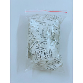 Mua 100 gói hút ẩm vỏ giấy chữ đen nhãn hiệu MAX DESI - hàng chính hãng