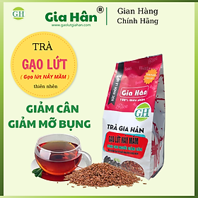 TRÀ GẠO LỨT GIẢM CÂN GIA HÂN , GIẢM MỠ  [ 300G] 100% Thiên nhiên 