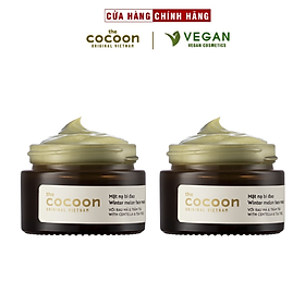 Combo 2 hộp mặt nạ bí đao cocoon (2 hộp x 30ml) da dầu và mụn ẩn