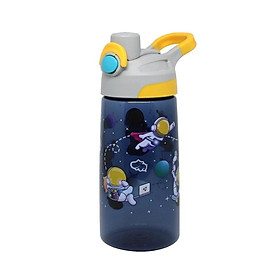 Bình Nước Tritan Space Adventure CLEVER HIPPO WB02 NAVY