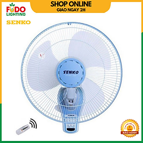 Quạt treo tường remote Senko Hàng Chính Hãng - TR1683