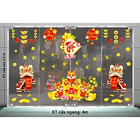 Mua DECAL TRANG TRÍ TẾT 2024 CHO GARA Ô TÔ