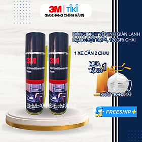 Chai xịt vệ sinh hệ thống điều hòa ô tô 3M 3M-ACC (250ml)