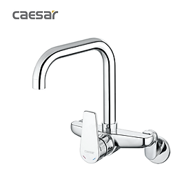 Vòi Bếp Caesar K535C Gắn Tường Nóng Lạnh