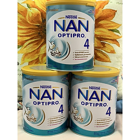 Combo 3 hộp Sữa Bột Nestlé NAN Nga Optipro 4 (800g) 18-24 tháng