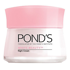 Kem Dưỡng Da Trắng Hồng Rạng Rỡ Pond's White Beauty Ban Đêm (30g)