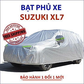 Bạt che phủ xe ô tô 7 chỗ Suzuki XL7 chống nắng mưa, bạt trùm xe ô tô 3 lớp chống nóng không thấm nước