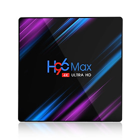 Mua Android tivi box Ram 4G Rom 32G android 10.0 bluetooth 4.0 kết nối wifi 5G hỗ trợ video 4k xem kênh truyền hình miễn phí H96MAX