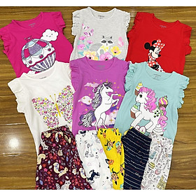 SHOP MINH TRÍ - BỘ COTTON BÉ GÁI NHIỀU MÀU G Y M. BO