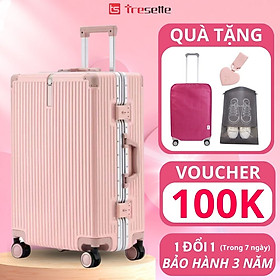 [100K21111 - giảm 100k cho đơn 1tr2] [SIZE 20 INCH] Vali khóa sập Hàn Quốc 2023