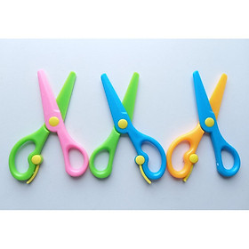 Mideer Kids Toddler Handmade Plastic Scissors Safety Mini Paper Cutting  Scissors For Child Mamual DIY Tools Kindergarten