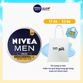 Kem Dưỡng Da Nam NIVEA MEN Creme 3in1 Giúp Giảm Nhờn, Sáng Da, Cấp Ẩm (30ml) - 83923