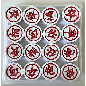 Bộ cờ tướng kèm bàn giấy tiện lợi, thích hợp mang đi linh hoạt trong sử dụng, quân cờ chắc chắn, bỏ hộp tiện lợi