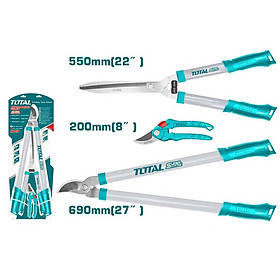 BỘ 3 KÉO CẮT LÀM VƯỜN TOTAL THT1578033 - HÀNG CHÍNH HÃNG