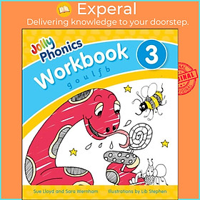Sách - Jolly Phonics Workbook 3 - in Precursive Letters (British English edition) by Sue Lloyd (UK edition, paperback)