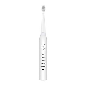 Mua Bàn Chải Đánh Răng Điện Công Nghệ Rung Sóng Âm Cao Cấp Electric Brush Tặng Kèm 4 Đầu Bàn Chải