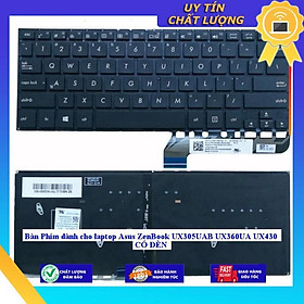 Bàn Phím dùng cho laptop Asus ZenBook UX305UAB UX360UA UX430 CÓ ĐÈN - Hàng Nhập Khẩu New Seal