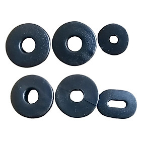 6 Piece Rubber Side Cover Grommet Seal for Suzuki GN125 GN125 HJ125 Advanced Manufacturing Technology, High Reliability And Hoh