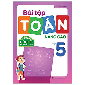 Hình ảnh Sách: Bài Tập Toán Nâng Cao Lớp 5 - Mở Rộng Kiến Thức Sách Giáo Khoa