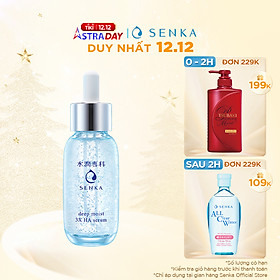 Serum dưỡng ẩm và chống lão hóa Senka Deep Moist 3X HA 30ml
