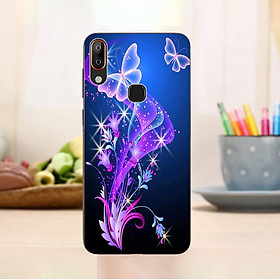 Ốp Lưng Dành Cho Máy Vsmart Joy 1+,Ốp Silicon Dẻo Cao Cấp In Ảnh Bướm 3D,Giọt Tuyệt Đẹp