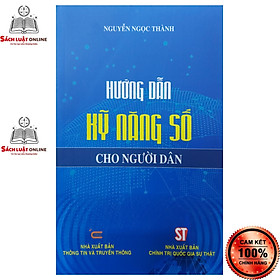 Sách - Hướng dẫn kỹ năng số cho người dân