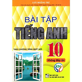 Sách - Bài tập tiếng anh 10 - Kết nối tri thức - Tặng kèm đáp án qua file