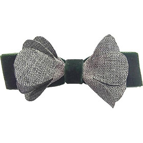 Cặp Tóc Nhung Cánh Hoa Sam Handmade C004