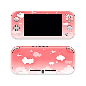 Mua Skin decal dán Nintendo Switch Lite mẫu Màu Pastel mây trời đỏ (dễ dán  đã cắt sẵn)
