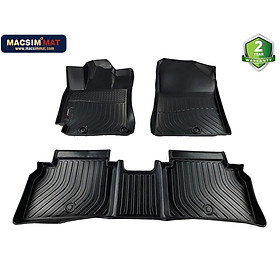 Hình ảnh Thảm lót sàn xe ô tô KIA CERATO (2018-nay) chất liệu TPV thương hiệu Macsim màu đen