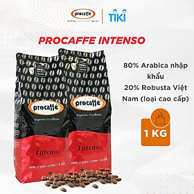 Cà phê nguyên chất PROCAFFE INTENSO - Hàng chính hãng