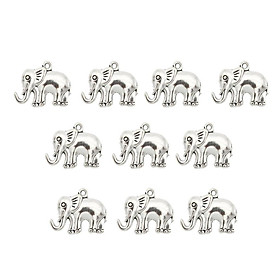10pcs  Cute Elephant Shape Pendant DIY Earring Necklace Jewelry Beads