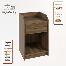 [Happy Home Furniture] CANA,  Táp đầu giường  - 1 hộc kéo ,  40cm x 37cm x 63cm ( DxRxC), THK_013