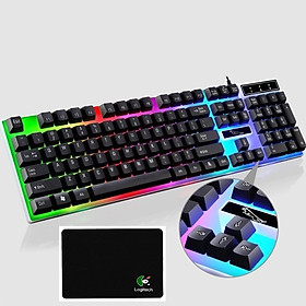 Mua Bàn phím G21 LED giả cơ game chuyên dụng + LÓT