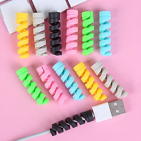 Mua COMBO 2 bọc bảo vệ chống gãy đầu dây sạc màu ngẫu nhiên
