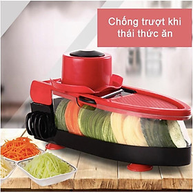 Mua Dụng cụ cắt thái chế biến rau củ quả nhanh chóng chân cao su chống trượt thế hệ mới 2021