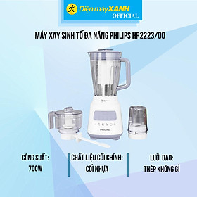 Mua Máy xay sinh tố đa năng Philips HR2223/00 - Hàng Chính Hãng