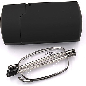Kính gập 868 màu xám tròng lão 3.5 độ_nữ