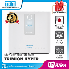 Máy Điện Giải iON Kiềm TRIM ION HYPER - 5 tấm điện cực Titan