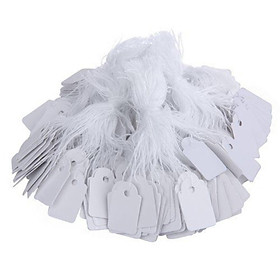 100Pcs Price Tags Gift Tags White Tag for Gifts Jewelry Store Clothes Store
