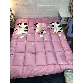 Mua Tấm Lót Nệm Đa Năng Topper - Bò Sữa Màu Hồng