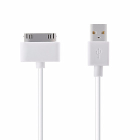 Cáp Sạc/Truyền Dữ Liệu Cho iPhone 4/4S/iPad 1/2/3/iPod (1m)