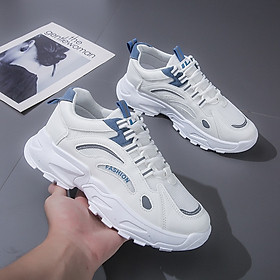 Giày Thể Thao Nam 2023 mẫu mới xu hướng mới chất liệu da mềm tăng chiều cao 5cm k102